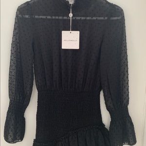 Hello Molly Black Dress
